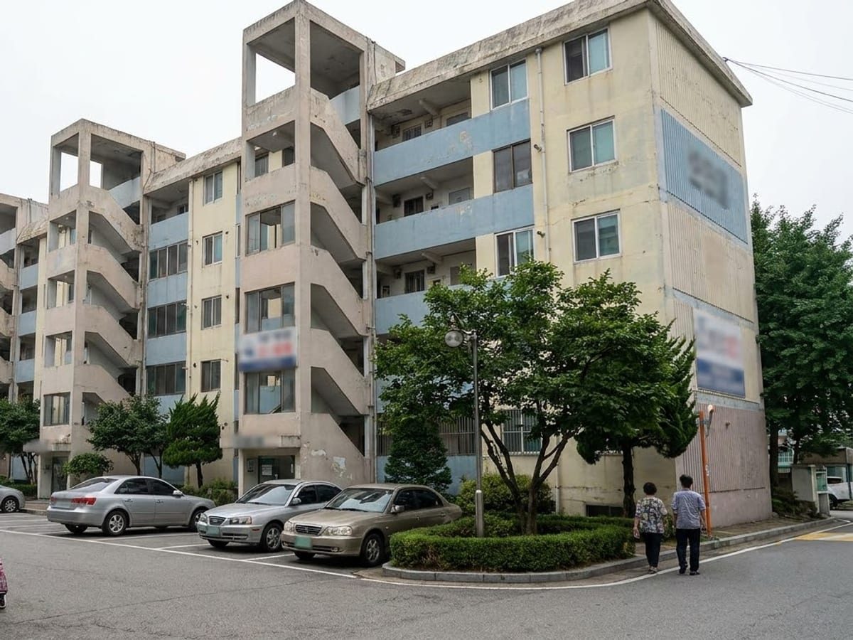 경기 동두천시 대표 주거 유형 — 노후 아파트